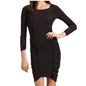 BCBGMAXAZRIA Black Jersey Janeeva Dress